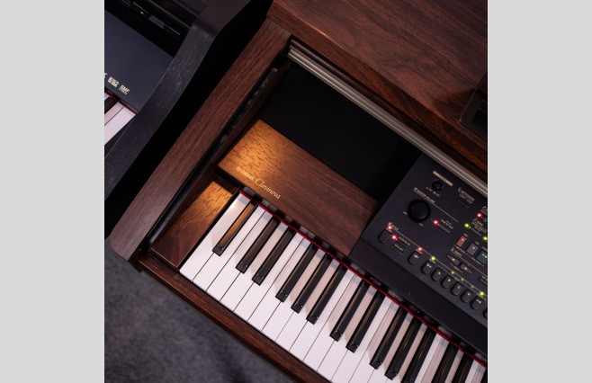 Used Yamaha CVP208 Satin Mahogany Digital Piano Complete Package (SN:601617) - Image 7